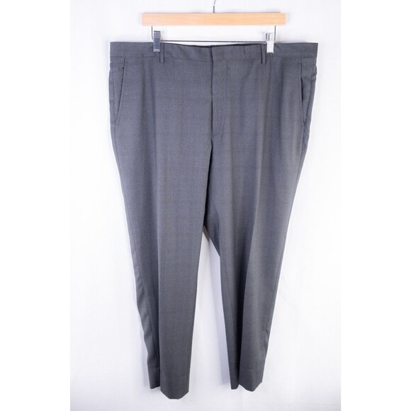 Jos A Bank RESERVE REDA 2 Piece Suit 47R Gray Plaid Jacket Coat Pants Sz 41X27.5 - Picture 15 of 16